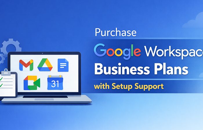 Purchase Google Workspace Business Plans with Setup Support